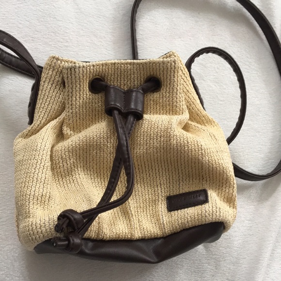 Nine West pull string small duffle bag - Picture 3 of 4